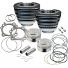 REPLACEMENT CYLINDER/PISTON KIT TWIN-CAM 95" BLACK