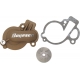 WATER PUMP COVER & IMPELLER KIT SUPERCOOLER ALUMINUM NATURAL