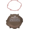 CLUTCH COVER FACTORY RACING ALUMINUM REPLACEMENT MAGNESIUM