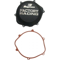 CLUTCH COVER FACTORY RACING ALUMINUM REPLACEMENT BLACK