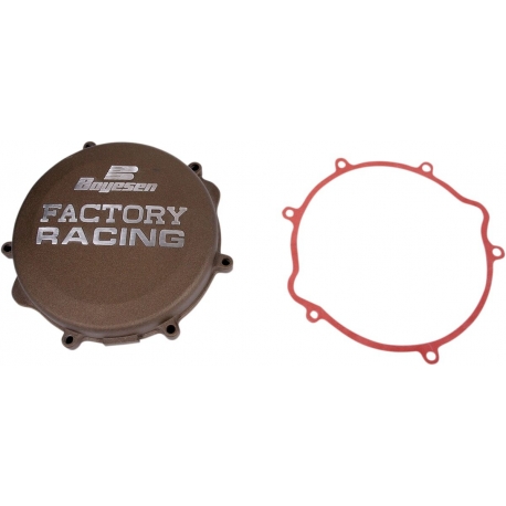 CLUTCH COVER FACTORY RACING ALUMINUM REPLACEMENT MAGNESIUM