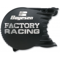 IGNITION COVER FACTORY RACING ALUMINUM REPLACEMENT BLACK