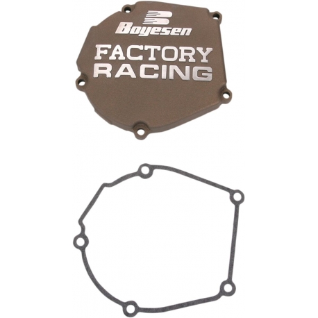 IGNITION COVER FACTORY RACING ALUMINUM REPLACEMENT MAGNESIUM