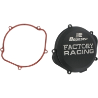 CLUTCH COVER FACTORY RACING ALUMINUM REPLACEMENT BLACK