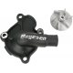 WATER PUMP COVER & IMPELLER KIT SUPERCOOLER ALUMINUM BLACK