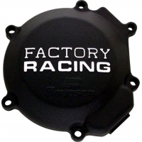 IGNITION COVER FACTORY RACING ALUMINUM REPLACEMENT BLACK