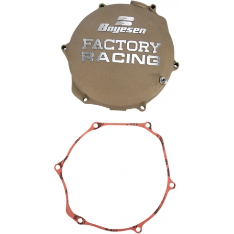 CLUTCH COVER FACTORY RACING ALUMINUM REPLACEMENT MAGNESIUM