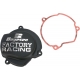 IGNITION COVER FACTORY RACING ALUMINUM REPLACEMENT POWDER-COATED BLACK