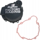 IGNITION COVER FACTORY RACING ALUMINUM REPLACEMENT POWDER-COATED BLACK