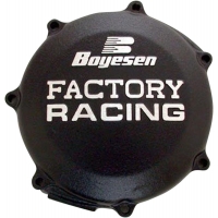 CLUTCH COVER FACTORY RACING ALUMINUM REPLACEMENT BLACK