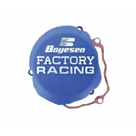 IGNITION COVER FACTORY RACING ALUMINUM REPLACEMENT BLUE