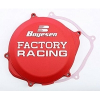 CLUTCH COVER FACTORY RACING ALUMINUM REPLACEMENT RED