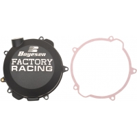 CLUTCH COVER FACTORY RACING ALUMINUM REPLACEMENT BLACK