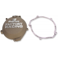 CLUTCH COVER FACTORY RACING ALUMINUM CUSTOM REPLACEMENT POWDER-COATED GRAY