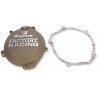 CLUTCH COVER FACTORY RACING ALUMINUM CUSTOM REPLACEMENT POWDER-COATED GRAY
