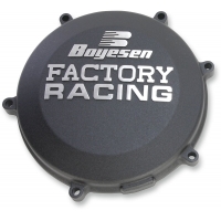 CLUTCH COVER FACTORY RACING ALUMINUM REPLACEMENT BLACK