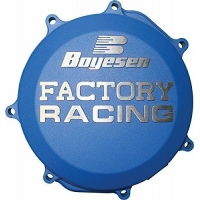 CLUTCH COVER FACTORY RACING ALUMINUM REPLACEMENT BLUE