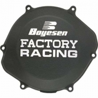 CLUTCH COVER FACTORY RACING ALUMINUM REPLACEMENT BLACK