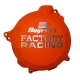 CLUTCH COVER FACTORY RACING ALUMINUM REPLACEMENT ORANGE