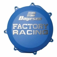 CLUTCH COVER FACTORY RACING ALUMINUM REPLACEMENT BLUE