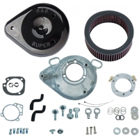 AIR CLEANER KIT CLASSIC TEARDROP STOCK EFI GLOSSY BLACK