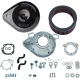 AIR CLEANER KIT CLASSIC TEARDROP STOCK EFI GLOSSY BLACK