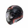 CABERG KASK SZCZĘKOWY FLIP-UP MODEL LEVO X ELITE KOLOR CZARNY MAT/SZARY/CZERWONY FLUO ROZMIAR L (PINLOCK W ZESTAWIE)