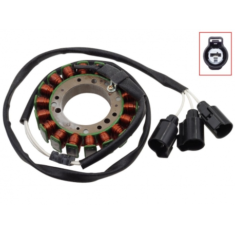 BRONCO 2024/10 UZWOJENIE ALTERNATORA STATOR KAWASAKI KVF 750 BRUTE FORCE '08-'11, KRF 750 TERYX '08-'12 (OEM: 21003-0071 21003-