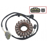 BRONCO UZWOJENIE ALTERNATORA STATOR HONDA TRX 420 '14-'23 (OEM: 31120-HR3-A41, 31120-HR3-A42, 31120-HR3-HA1) (AT-01495)