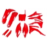 UFO 2024/11 KOMPLET PLASTIKÓW (FULL KIT) Z OSŁONAMI TELESKOPÓW (AMORTYZATORÓW) HONDA CRF 250R 14-17, CRF 450R 13-16 Z OSŁONAMI F
