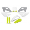 UFO KOMPLET PLASTIKÓW (FULL KIT) Z OSŁONAMI TELESKOPÓW (AMORTYZATORÓW) HUSQVARNA TC 125 / 250 '23-'24, FC 250 / 350 / 450 '23-'2