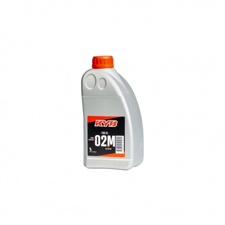 KYB (KAYABA) OLEJ DO TELESKOPÓW / AMORTYZATORÓW / ZAWIESZENIA KYB 02M OIL - FORK FRONT, KHL15-11, SAE 5W, 1L KYB FF OIL 02M (AKC