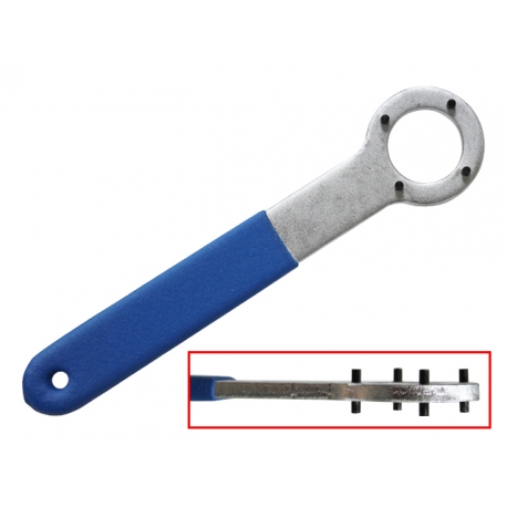 WRENCH HEAD NARZĘDZIA KLUCZ DO GÓRNYCH NAKRĘTEK AMORTYZATORÓW KTM 48MM WP (00-7827) (CZTERY BOLCE)