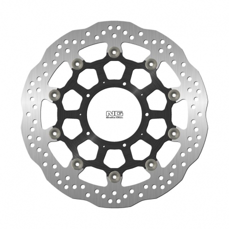 NG TARCZA HAMULCOWA PRZÓD HONDA VFR 1200 '10-'17 (320X94X5MM) (5X6,25MM) WAVE PŁYWAJĄCA (ŚRODEK ALUMINIOWY)