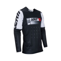 LEATT NOWOŚĆ KOSZULKA MOTO 4.5 LITE JERSEY BLACK KOLOR CZARNY/BIAŁY ROZMIAR L