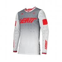 LEATT KOSZULKA MOTO 4.5 LITE JERSEY FORGE KOLOR SZARY/CZERWONY ROZMIAR M