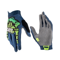 LEATT RĘKAWICE ROWEROWE MTB 1.0 GRIPR GLOVE ZOMBIE KOLOR GRANATOWY/ZIELONY ROZMIAR L