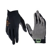 LEATT RĘKAWICE ROWEROWE (DAMSKIE) MTB 1.0 GRIPR GLOVE STEALTH KOLOR CZARNY ROZMIAR S