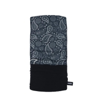 OXFORD KOŁNIERZ OCIEPLAJĄCY SNUG PAISLEY NAVY GREY KOLOR SZARY/NIEBIESKI