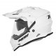 NOX KASK OFFROAD / TRAIL DUOSPORT (DUAL) N312 SOLID Z SZYBKĄ I BLENDĄ KOLOR BIAŁY POŁYSK ROZMIAR XS