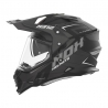 NOX KASK OFFROAD / TRAIL DUOSPORT (DUAL) N312 VAPOR Z SZYBKĄ I BLENDĄ KOLOR CZARNY/TYTANOWY MAT ROZMIAR M