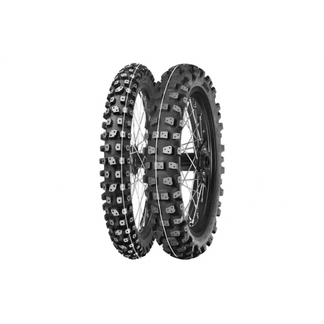 MITAS OPONA 110/100-18 TERRA FORCE-EX HT ICE 64M (BIAŁY PASEK) TT TYŁ DOT 02/2024 (zamiennik:70000289,70000302)