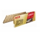 DID 520ERT3G&G-90 ŁAŃCUCH ZŁOTY / ZŁOTY (90-OGNIW) BEZ O-RINGÓW (OTWARTY + ZAPINKA)