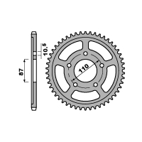 PBR ZĘBATKA TYLNA 824 43 C45 SUZKI RF 600 (93-95) (ŁAŃC. 530)
