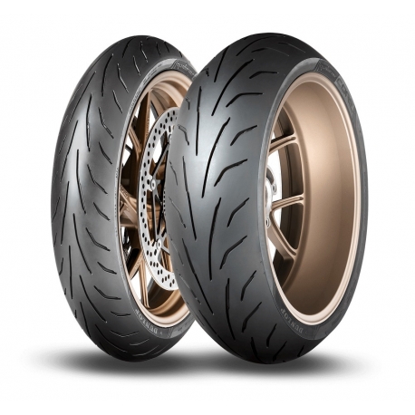 DUNLOP KOMPLET OPON (637484/23) 120/70ZR17 SPMAX QUALIFIER CORE (58W) TL PRZÓD DOT 2023 + (637804/23) 190/50ZR17 SPMAX QUALIFIER