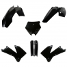 POLISPORT KOMPLET PLASTIKÓW (FULL KIT) KTM SX '05-'06 XC/XC-F 06-'07 W ZESTAWIE OSŁONY AMORTYZATORÓW (8399000001) KOLOR CZARNY