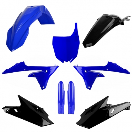 POLISPORT KOMPLET PLASTIKÓW (FULL KIT) YAMAHA YZ 250F '14-'18 YZ 450F '14-'17 W ZESTAWIE TABLICA PRZEDNIA (8678400003) I OSŁONY
