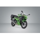 ZESTAW SAKW PRO BLAZE H I STELAŻY SW-MOTECH KAWASAKI NINJA 500 SE, Z500 (23-) BLACK