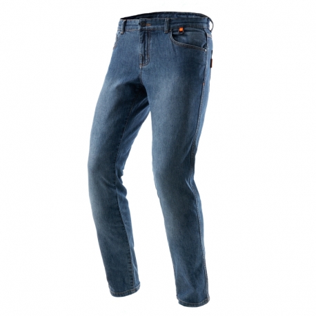 SPODNIE JEANS REBELHORN BRONCO MONOLAYER WASHED BLUE