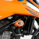 CRASHPADY AERO RG RACING KTM 125/250/390 DUKE 24- ORANGE